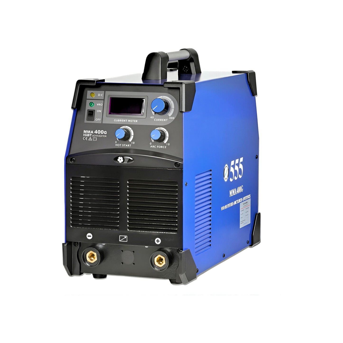 555 MMA 400G — 400A industrial MMA stick welder, 380V 3-phase — Towam Equipment UAE