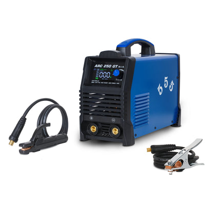 555 ARC 250 GT — MMA / Lift TIG inverter welder, 210A, 220V, E6010-capable, VRD (Towam Equipment, UAE)
