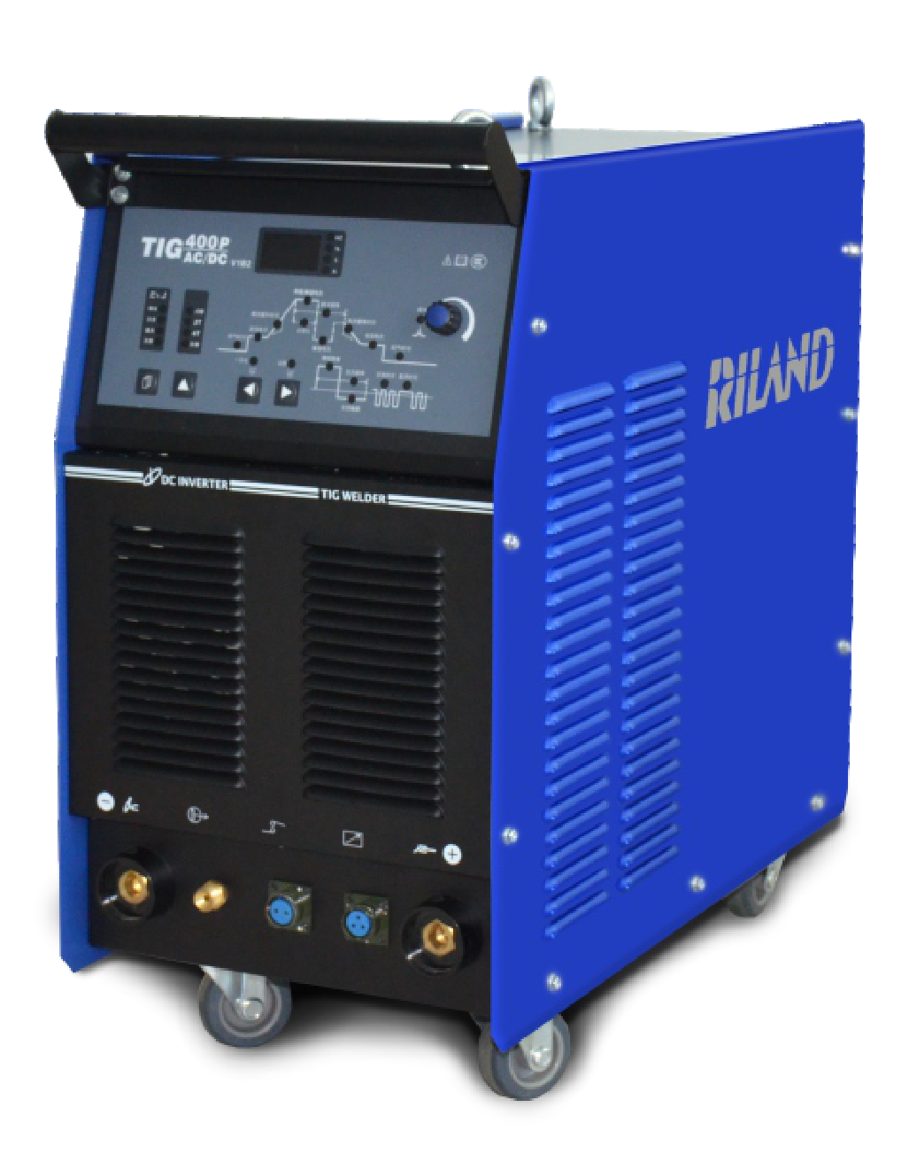555 TIG 400 AC/DC pulse TIG and MMA welder for aluminium, industrial