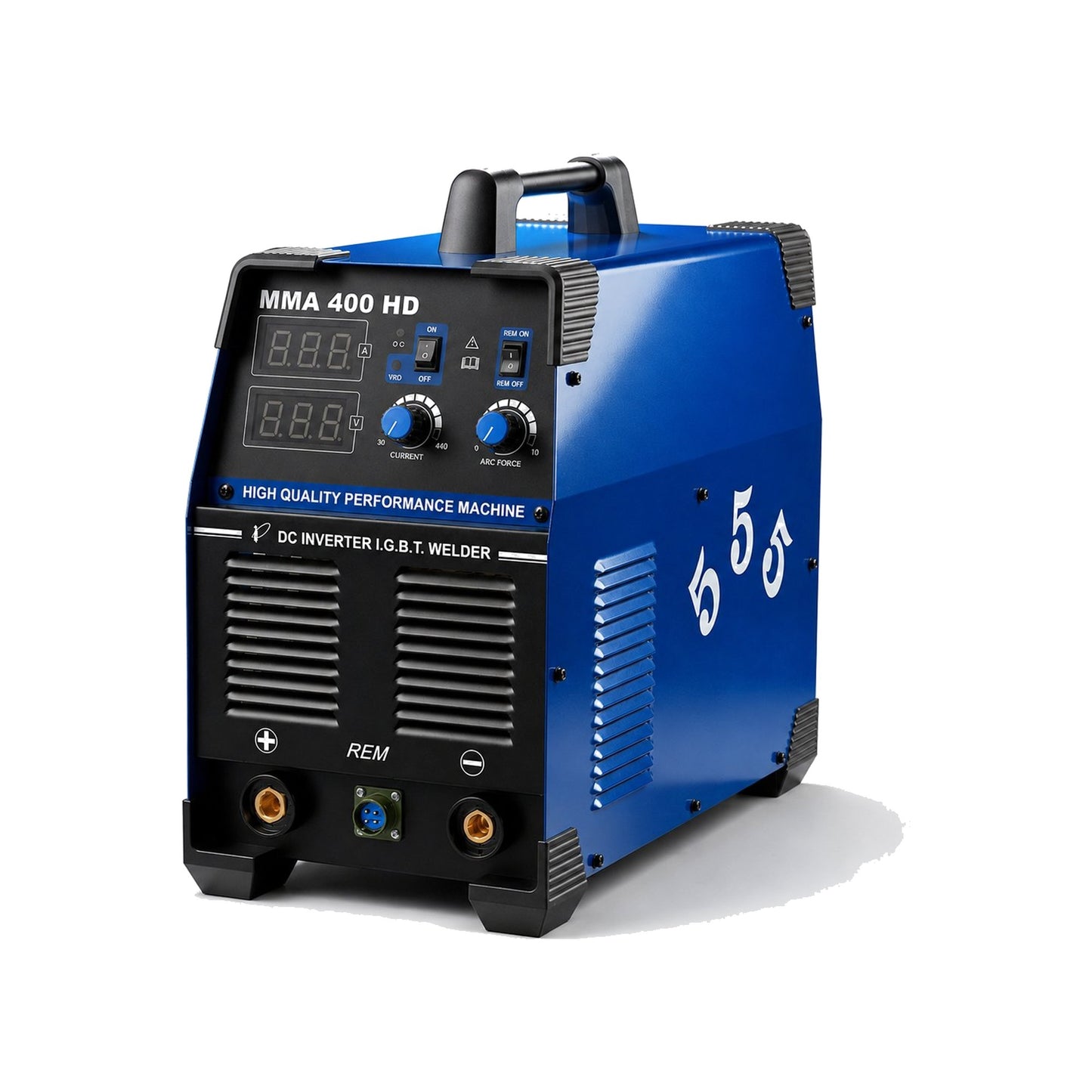 555 MMA 400HD — 400A MMA/ARC stick welder with remote & VRD, 380V 3-phase — Towam Equipment UAE