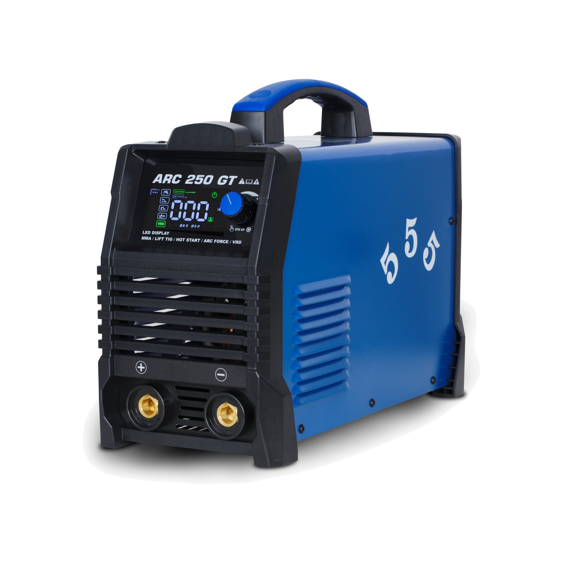 555 ARC 250 GT — 2-in-1 MMA stick & Lift-TIG inverter welder, 250A, 220V — Towam Equipment UAE
