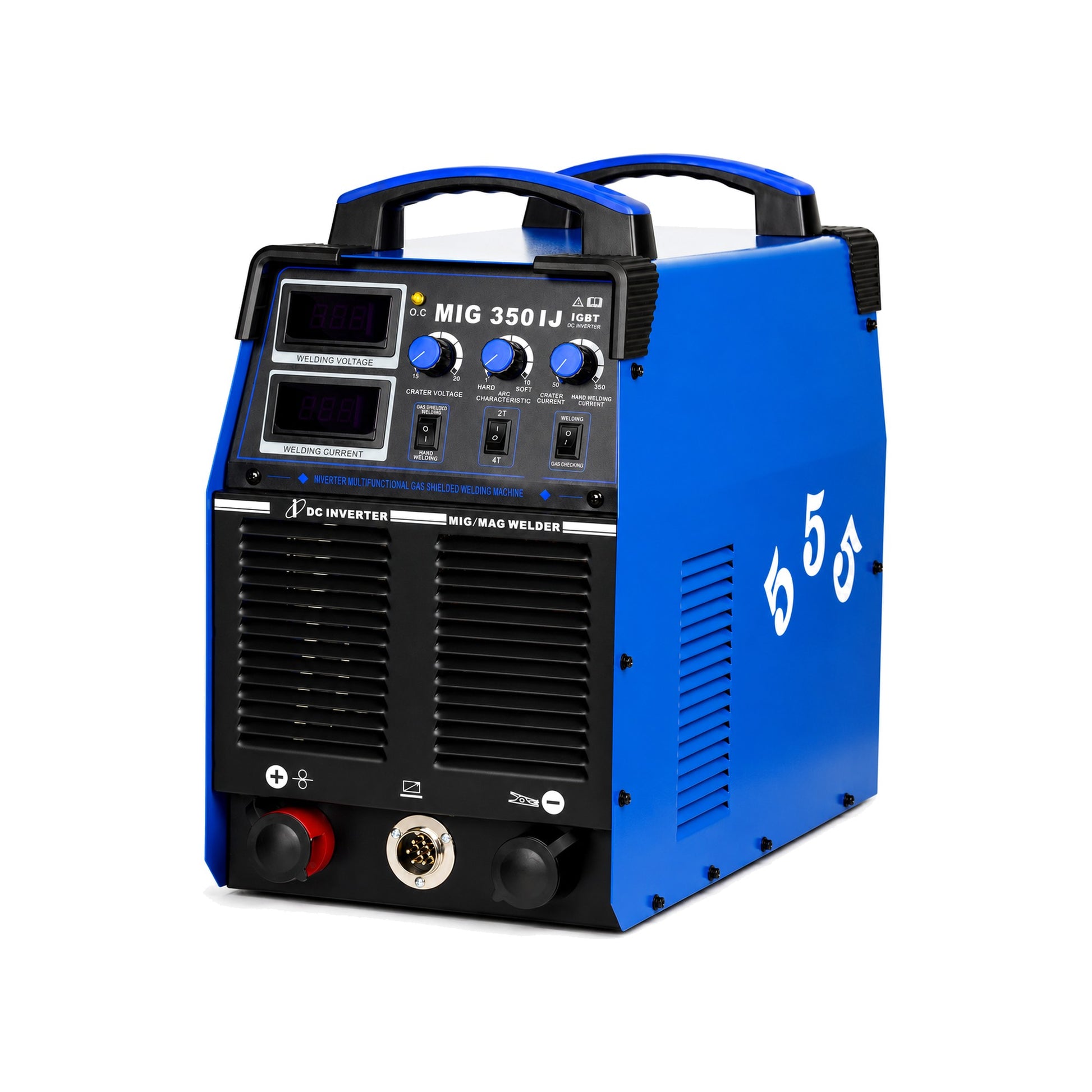 555 MIG 350IJ — 350A MIG/MAG & MMA industrial welder, 380V 3-phase — Towam Equipment UAE
